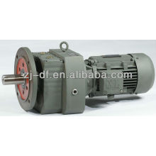 DOFINE R series helical electrical brake motor speed reducer